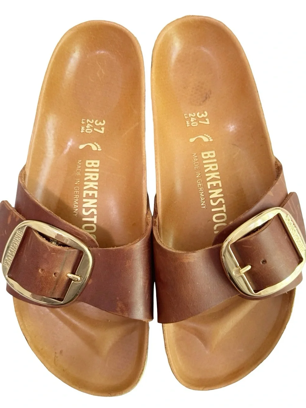 Birksenstock Madrid Big Buckle Oiled Sandal 37 6.5